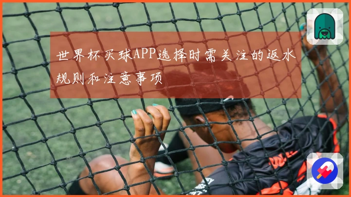世界杯买球APP选择时需关注的返水规则和注意事项